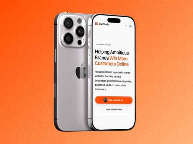 iPhone mockup